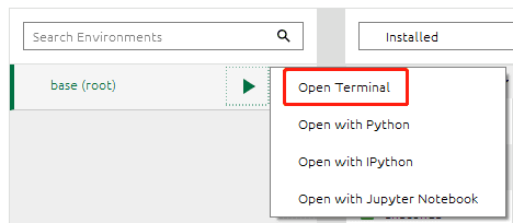 打开 Terminal