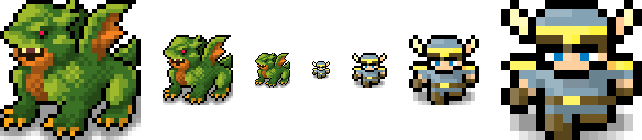 Onslaught! Arena pixel sizes