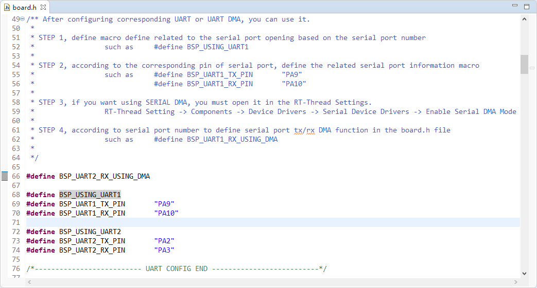 dma-config