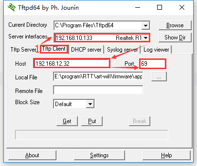 tftpd  config