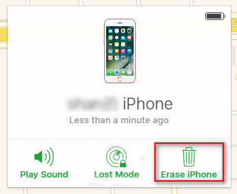 使用iCloud重置锁定的iPhone