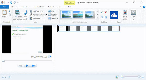 WMV编辑器-Windows Movie Maker