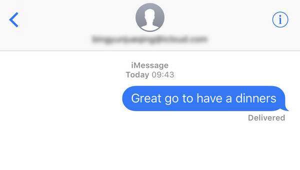 iMessage已交付