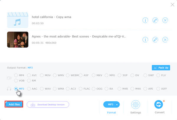 Apowersoft免费在线视频转换器