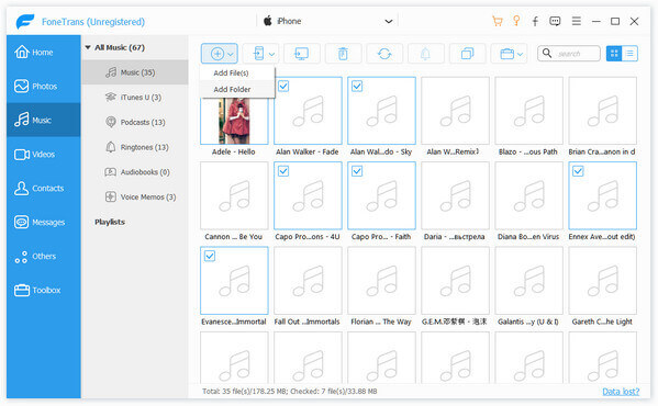 iTunes for iPhone数据传输