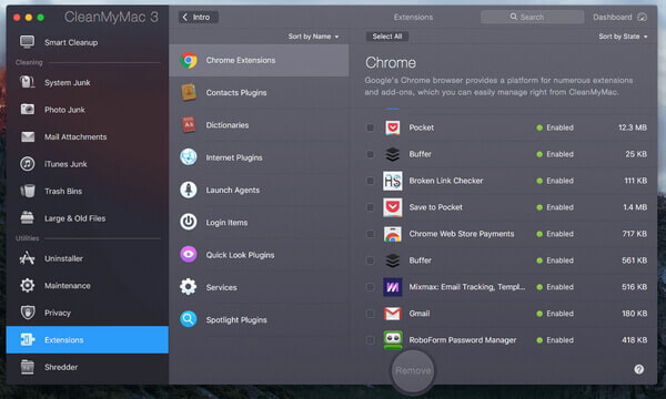 CleanMyMac 3扩展