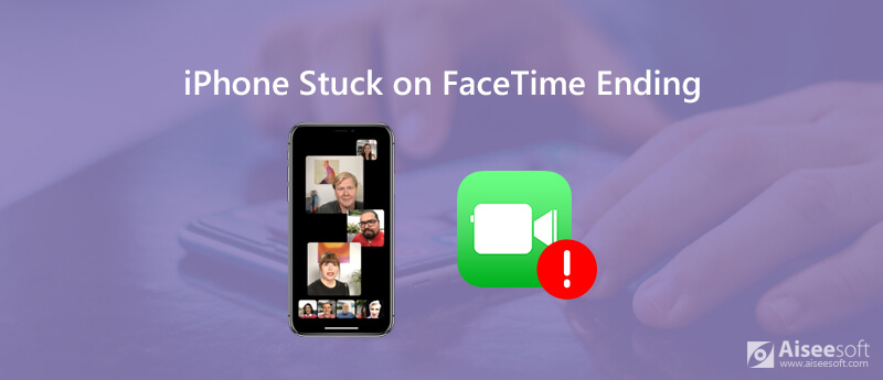 修复iPhone卡在FaceTime结束屏幕上的问题