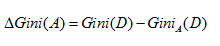图 7. 基尼指数差值计算公式