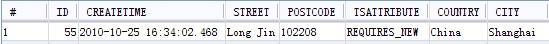 图 5 .Address 表