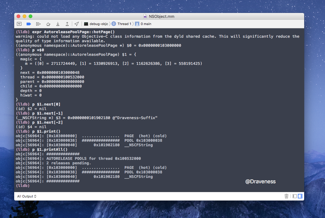 objc-autorelease-print-pool-content