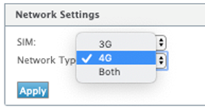 Network settings