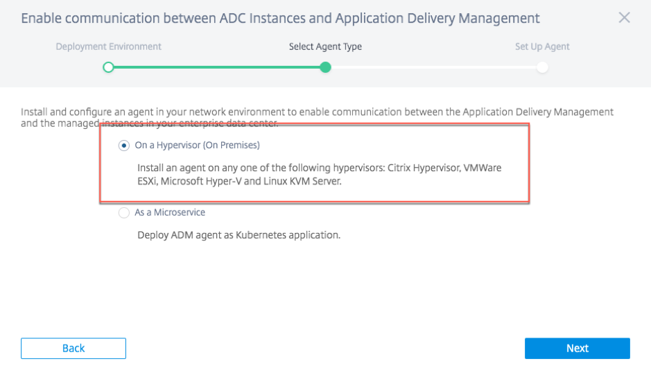 Select hypervisor