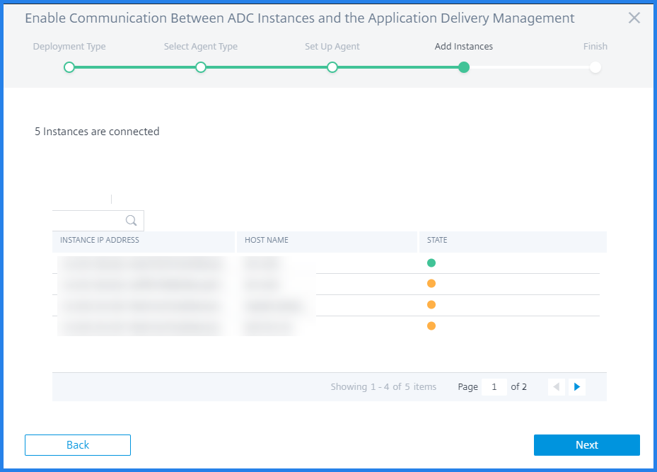 View ADC instances