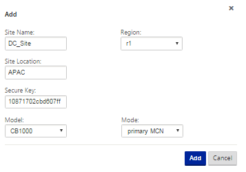 Add MCN site deployments