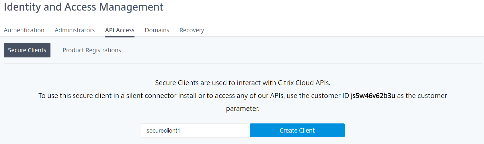 Create secure client