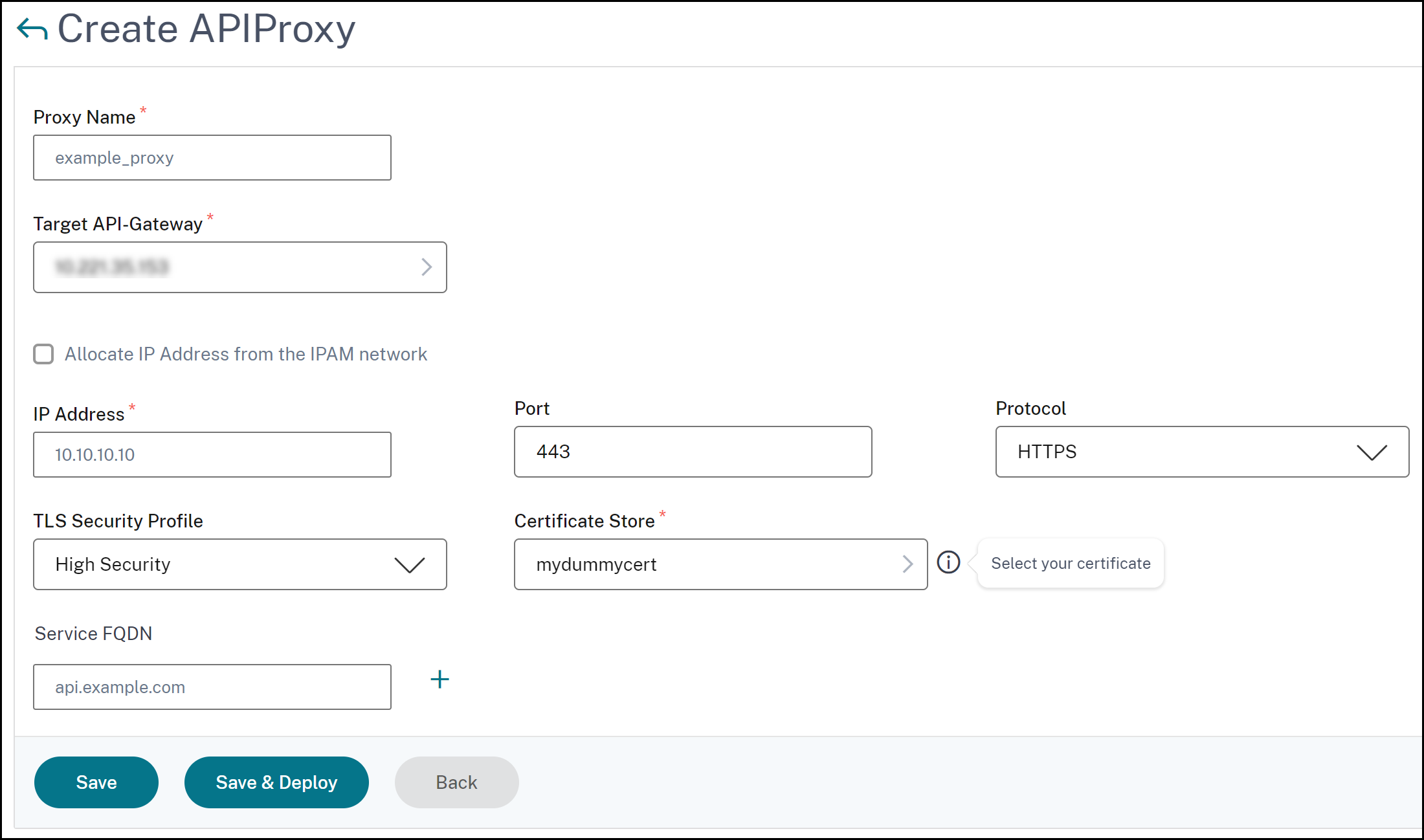 API Proxy