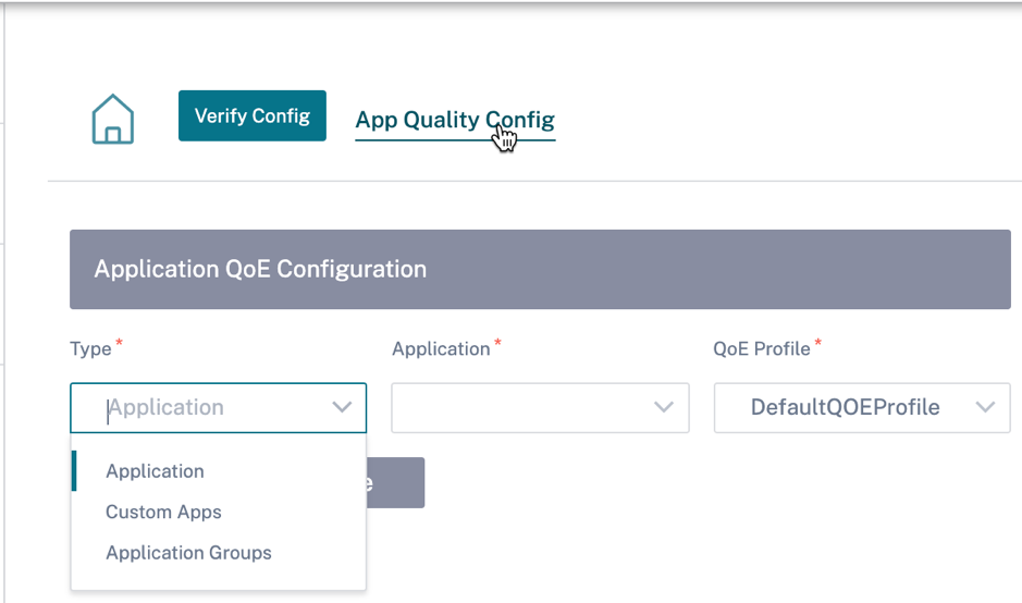 App quality config