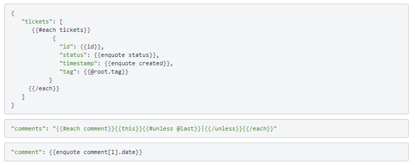 Array examples