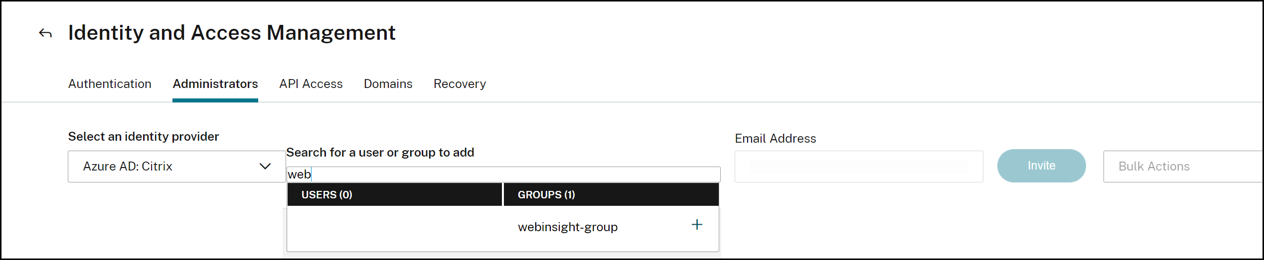 Invite users to ADM from Azure AD