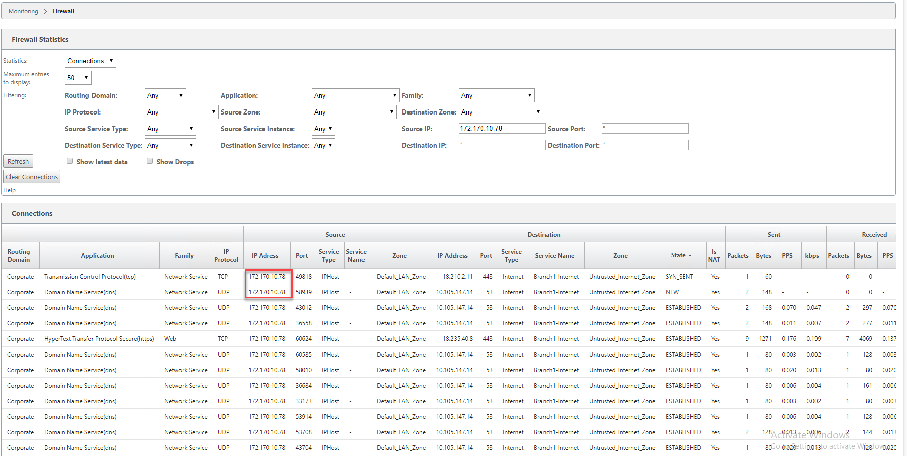 Monitoring backup management