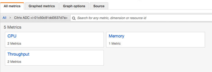 CloudWatch metrics for your instance