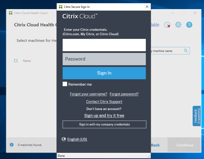 Cloud health check retrieve 1