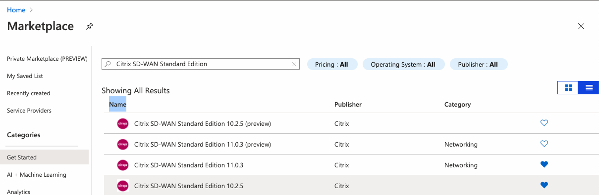 Citrix SD-WAN se 10-2-x