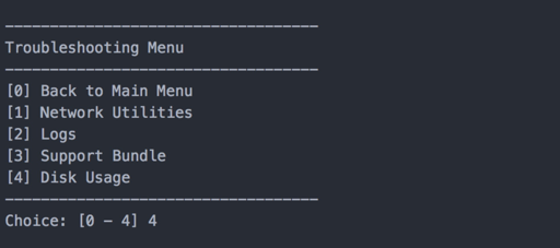 Command-line options