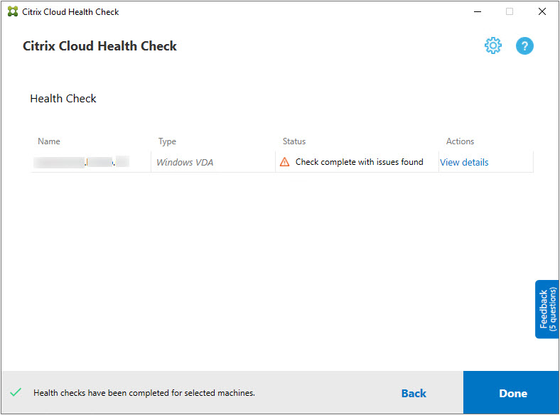 cloud health check 10