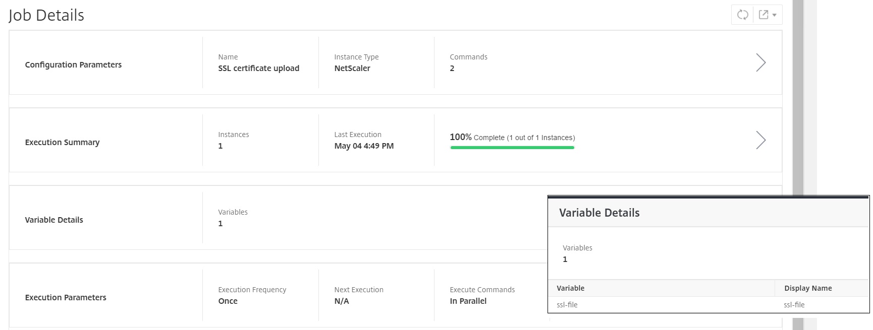 List variables