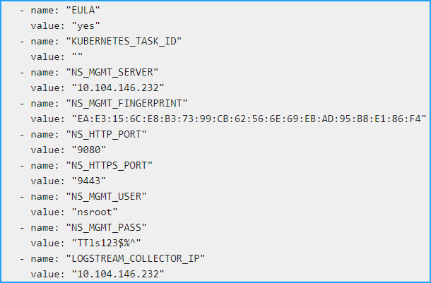 CPX YAML file