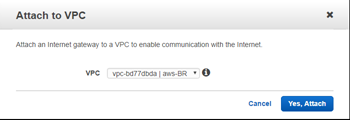 Create VPC screen7