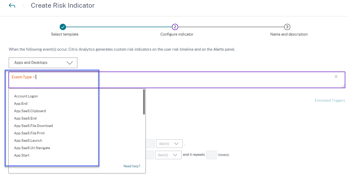 Query example