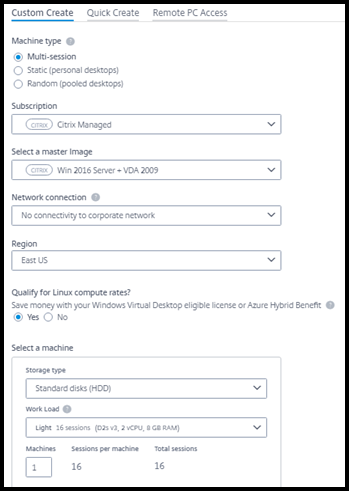 Custom create catalog fields