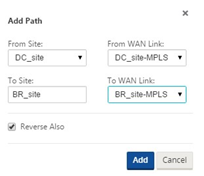 Default WAN links