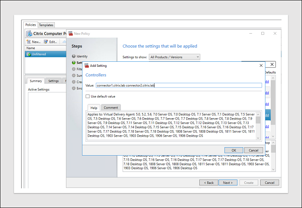 Enter Cloud Connector FQDNs