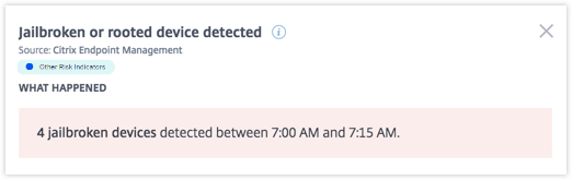 Jailbroken or rooted device detected what happened