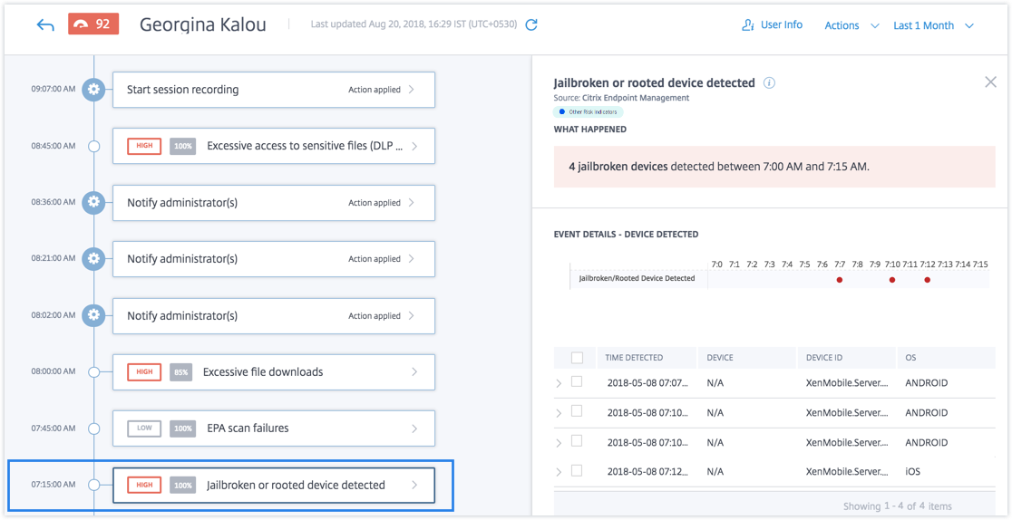 Jailbroken or rooted device detected