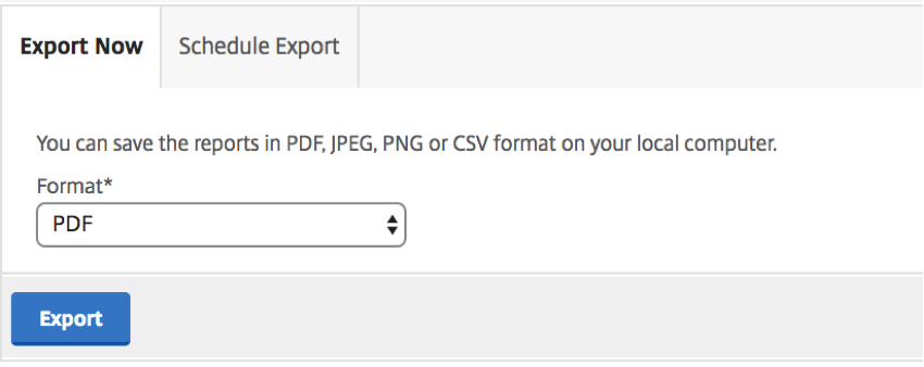 Export logs