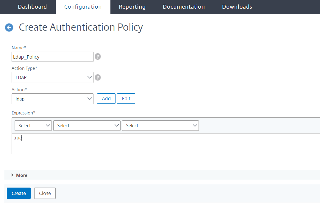 Configure LDAP user authentication