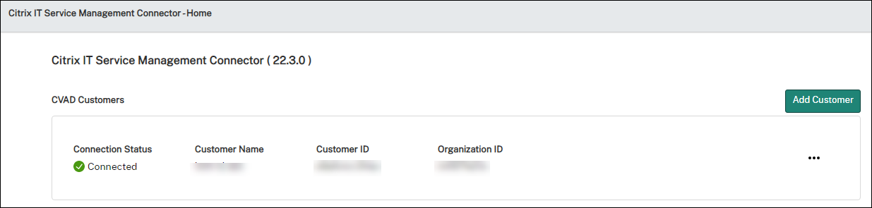 ITSM connector is up and running