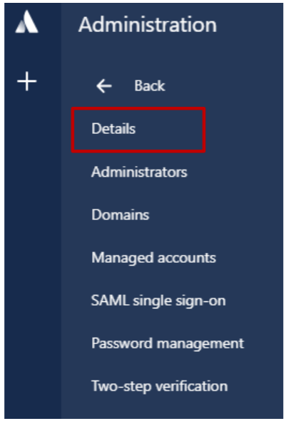 SAML details