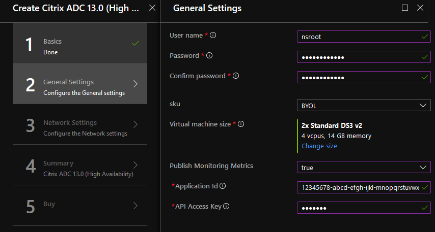 General Settings