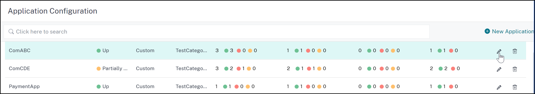 Associate multiple apps