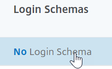 No login schema