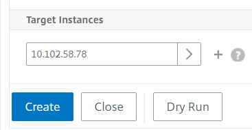 Target instances