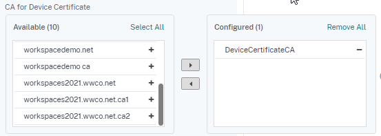 Device Certificate