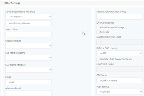 PUSH Authentication