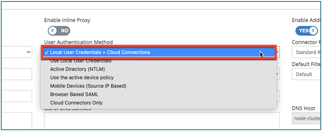 Citrix SIA PROXY & CACHING AUTH