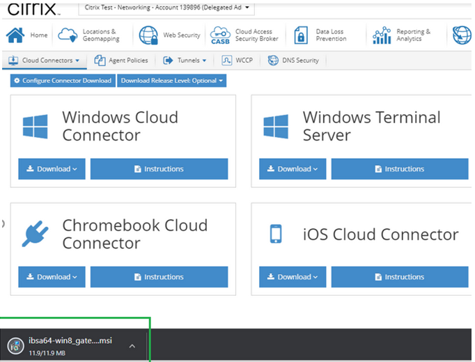 Citrix SIA Agent Install CSIA Agent on Windows